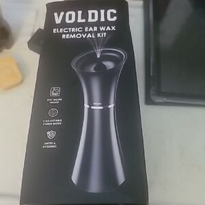 Black Electric Ear Wax Removal Kit